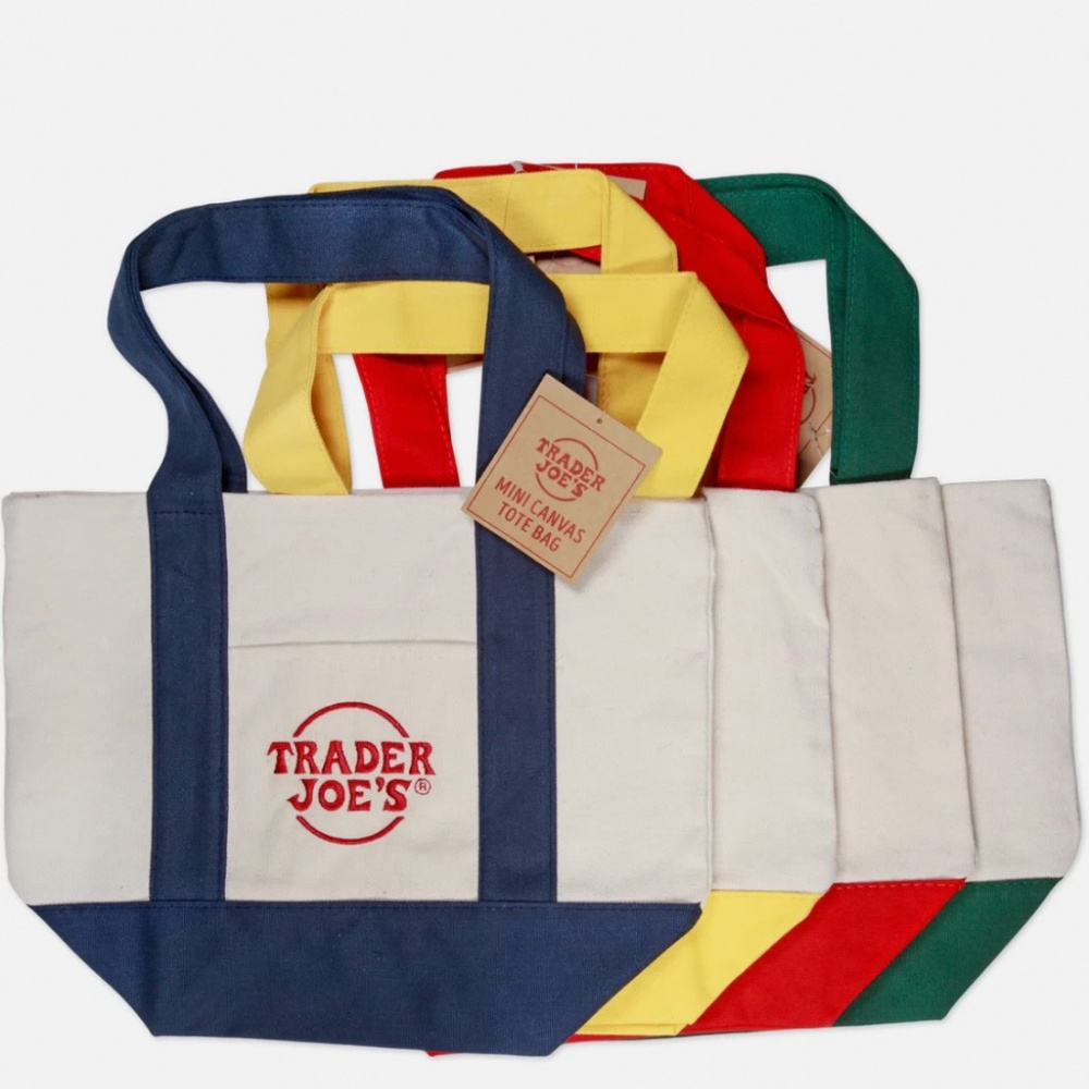 Set of 4 Limited Edition! Trader Joe’s Colorful C… - image 5